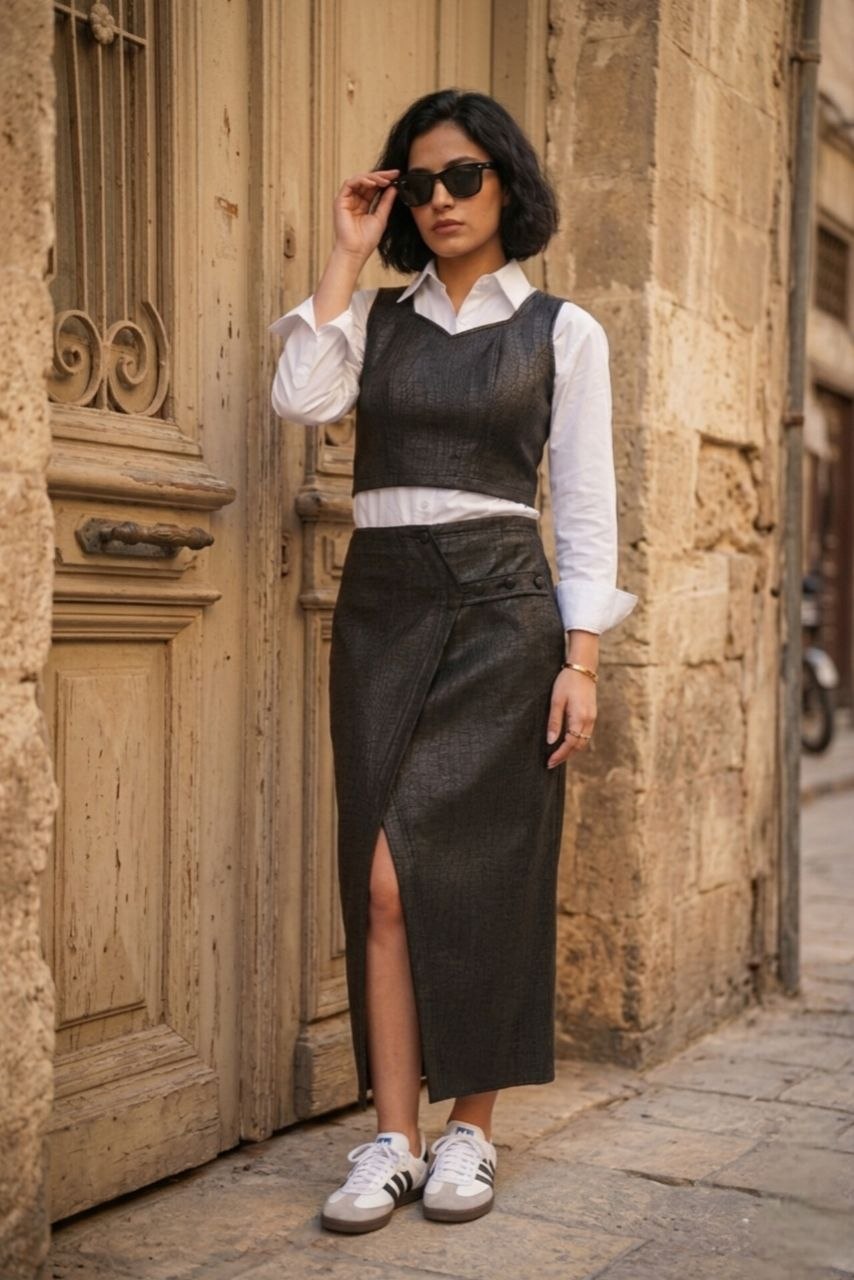 The Iconic Slit Skirt