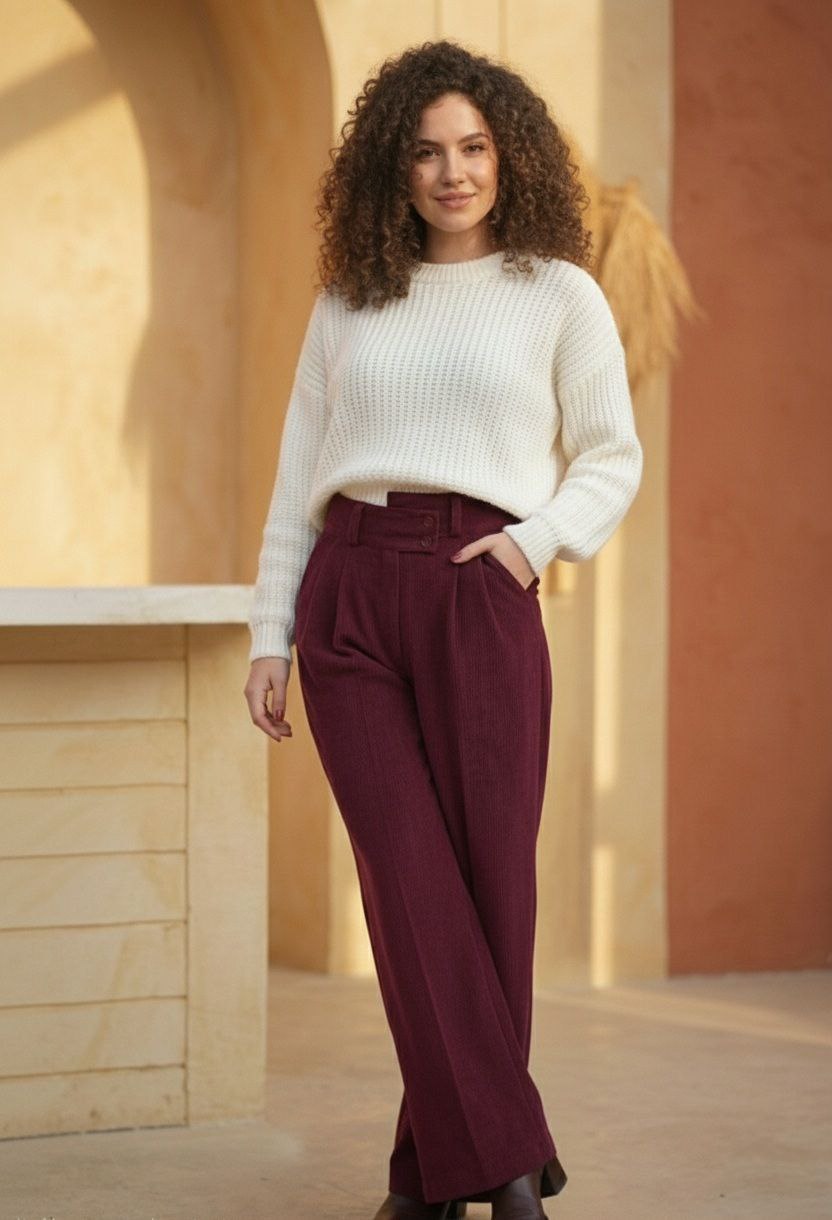 The Luxe Cord Pants (Premium Corduroy)