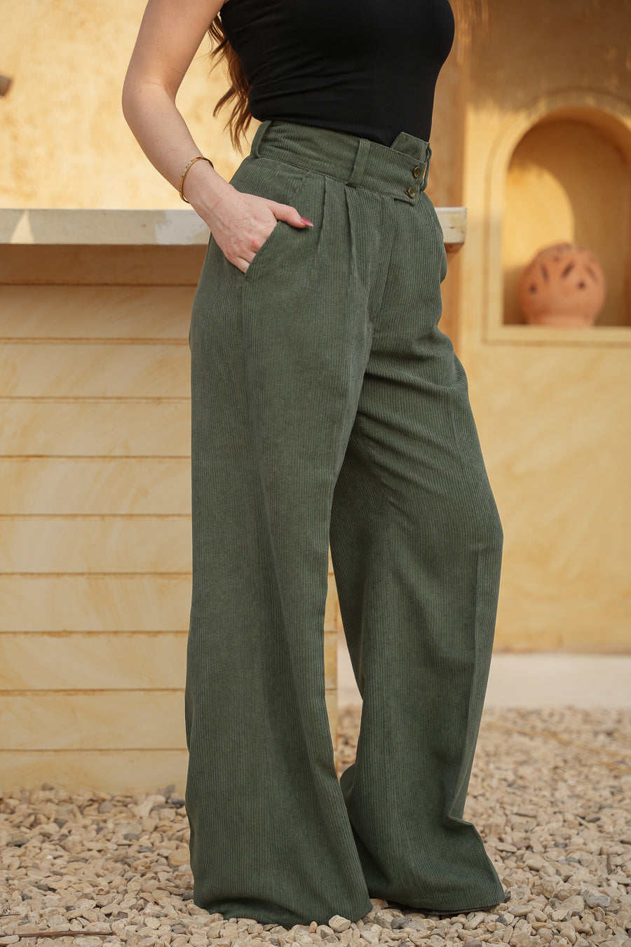 The Luxe Cord Pants (Premium Corduroy)