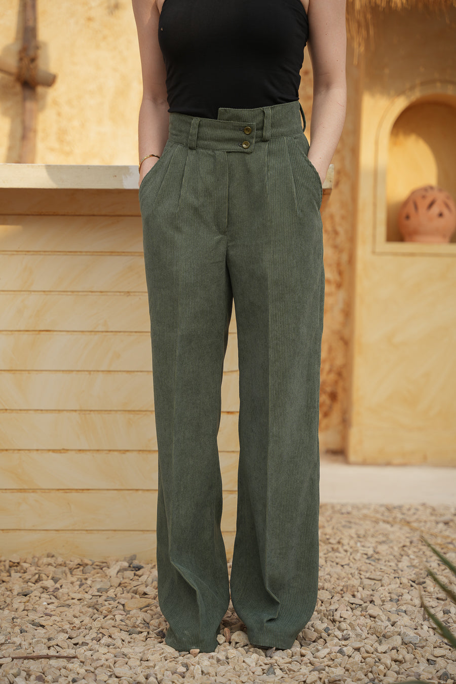 The Luxe Cord Pants (Premium Corduroy)