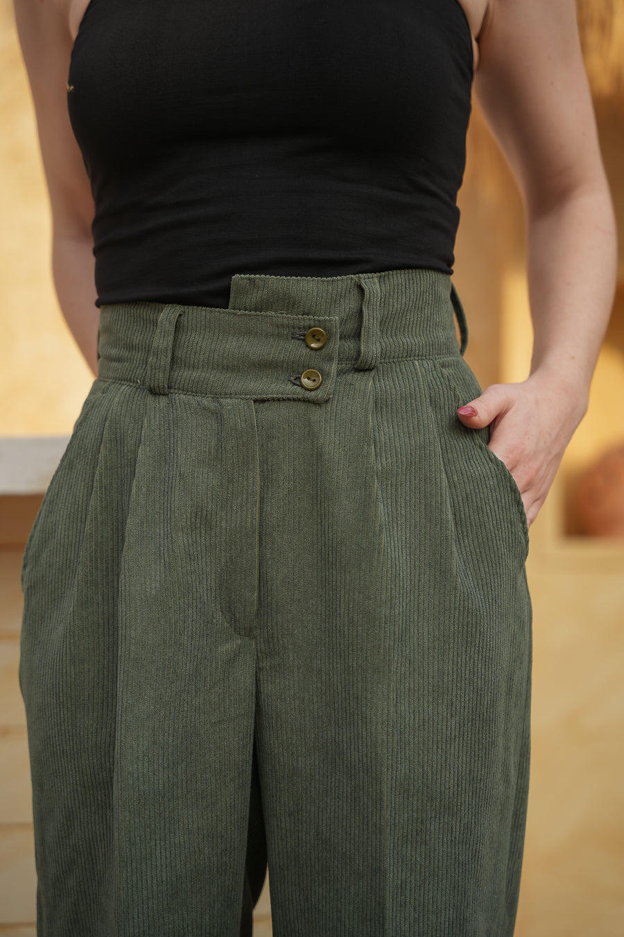 The Luxe Cord Pants (Premium Corduroy)