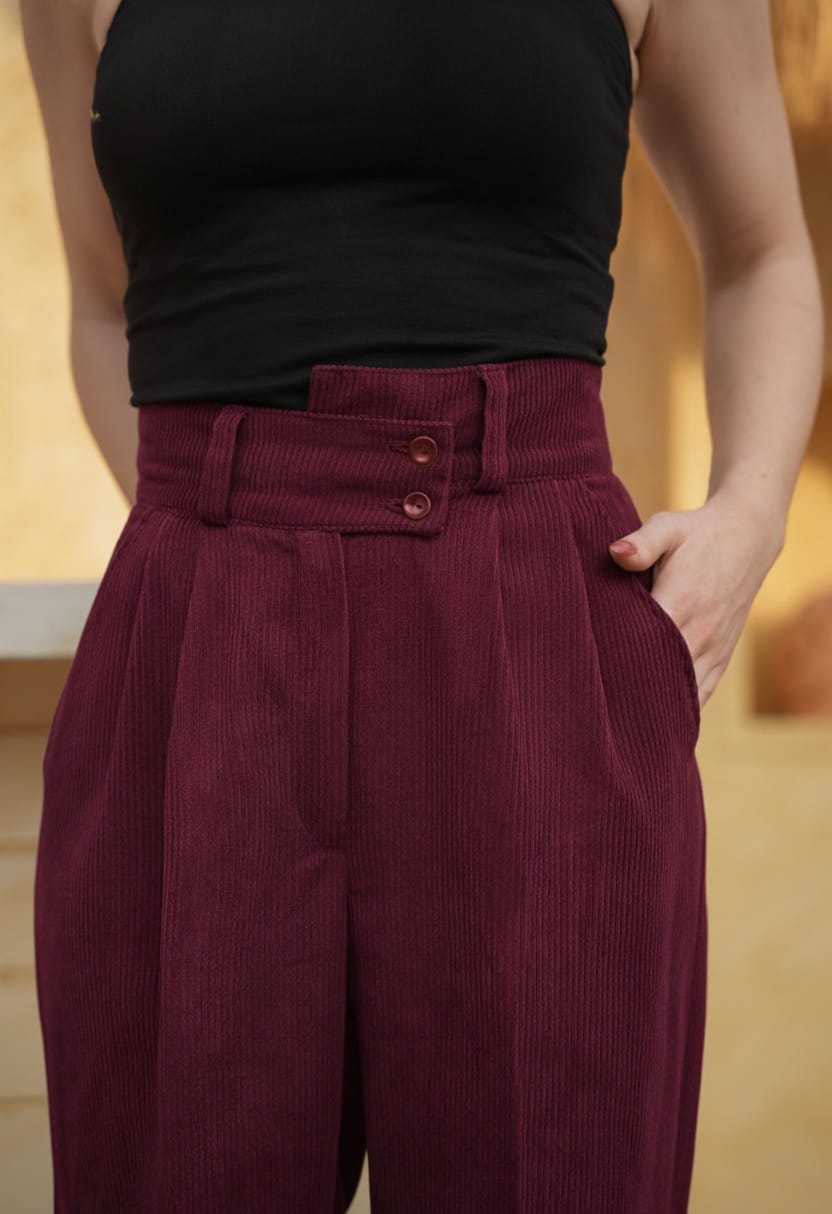 The Luxe Cord Pants (Premium Corduroy)