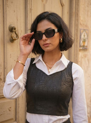The Noir Edge Top